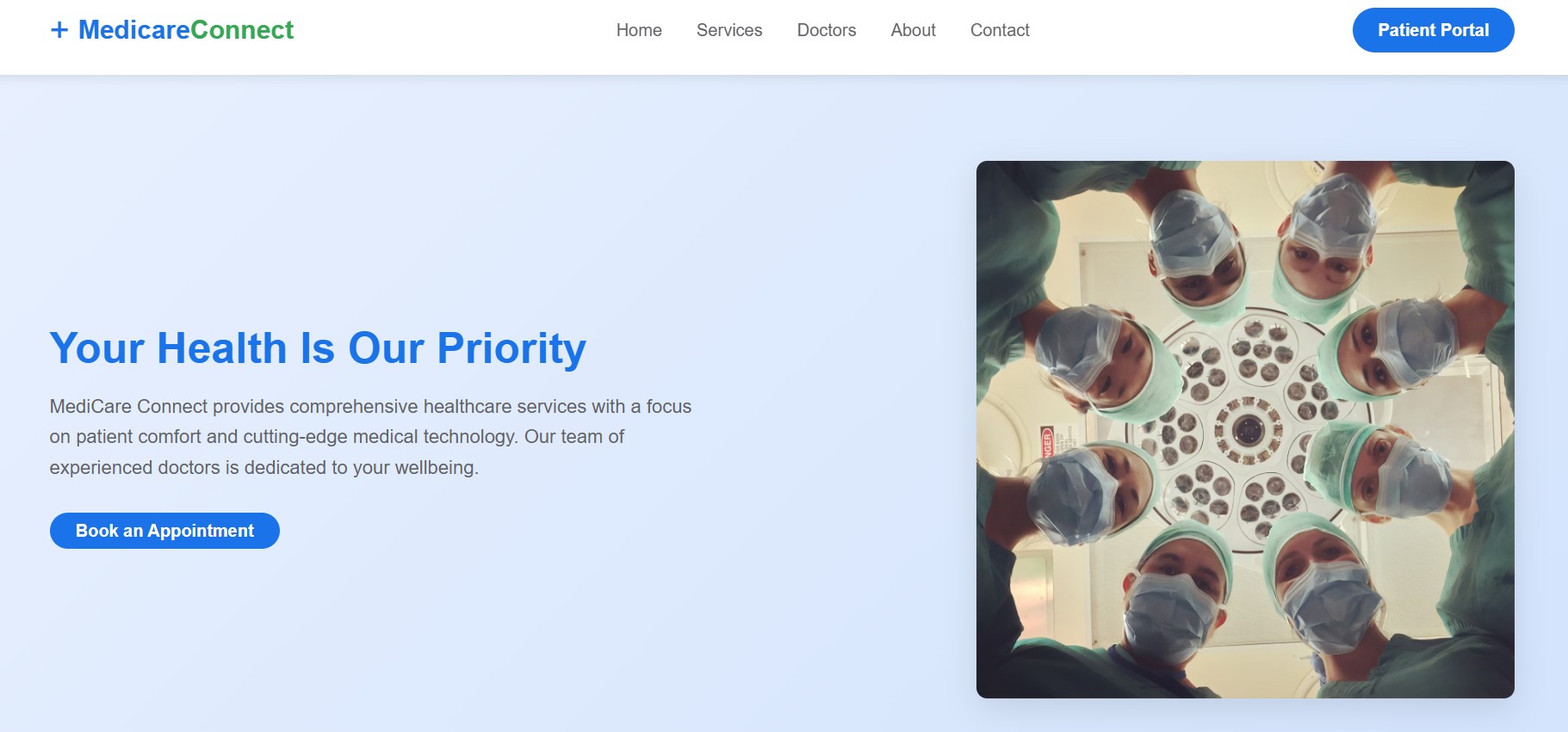 Medicare Connect Healthcare Website
