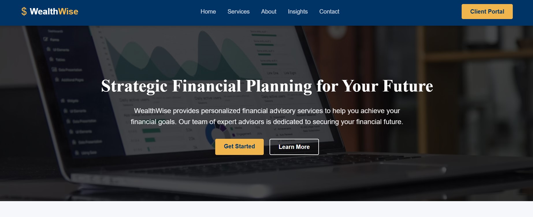 WealthWise Financial Website